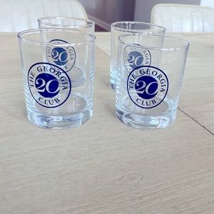 The Georgia Club Glassware Set of 4